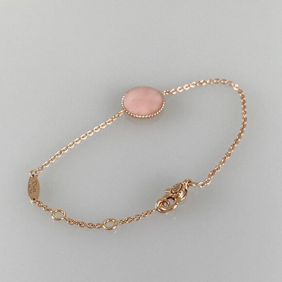 Dior Rose devan Pink gold Opal Diamond Bracelet - Picture 8 of 13
